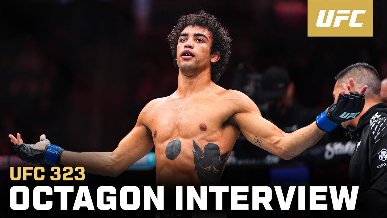 Payton Talbott Octagon Interview | UFC 323