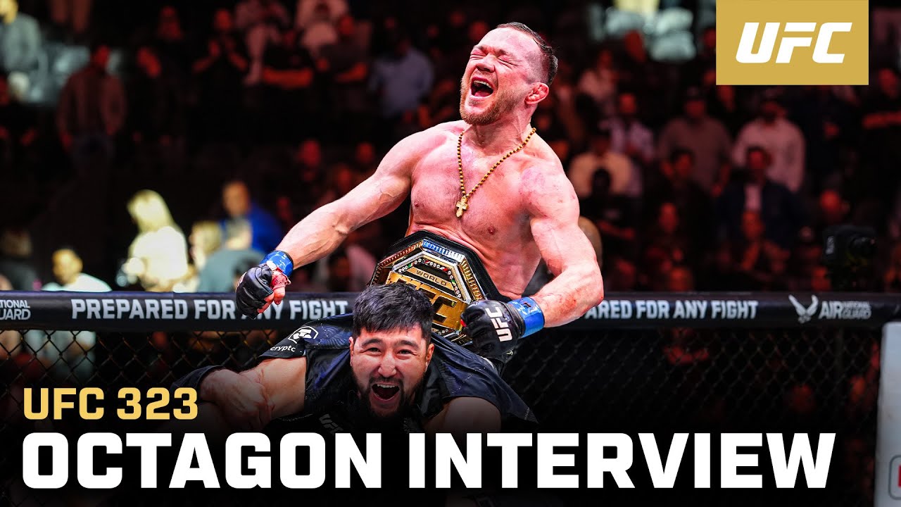 Petr Yan Octagon Interview | UFC 323