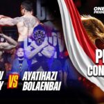 PRESSCON ONE PRIDE MMA 88 || MATTHEW JEREMY VS AYATIHAZI BOLAENBA