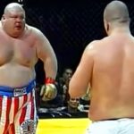Eric “Butterbean” Esch (USA) vs Rob Broughton (England) | KNOCKOUT, MMA fight HD