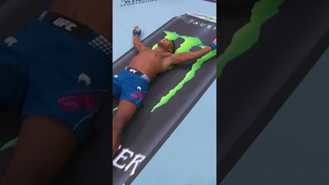 that moment when you get a UFC knockout 🤣 #ufc323