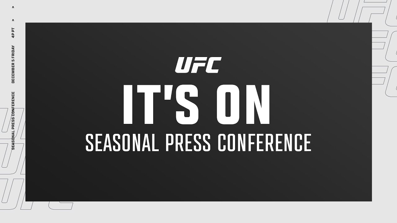 UFC 2026 Seasonal Press Conference