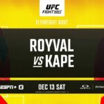 UFC Vegas 112: Royval vs Kape - December 13th | Fight Promo
