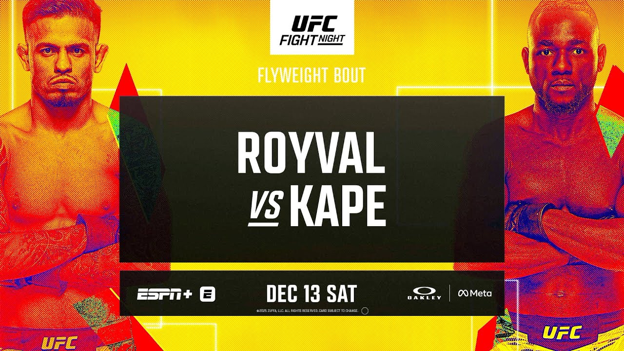 UFC Vegas 112: Royval vs Kape - December 13th | Fight Promo