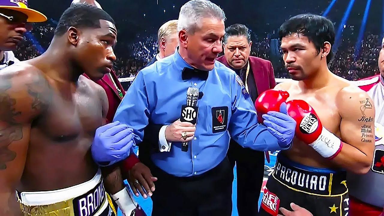 Adrien Broner (USA) vs Manny Pacquiao (Philippines) | BOXING fight, HD, 60 fps