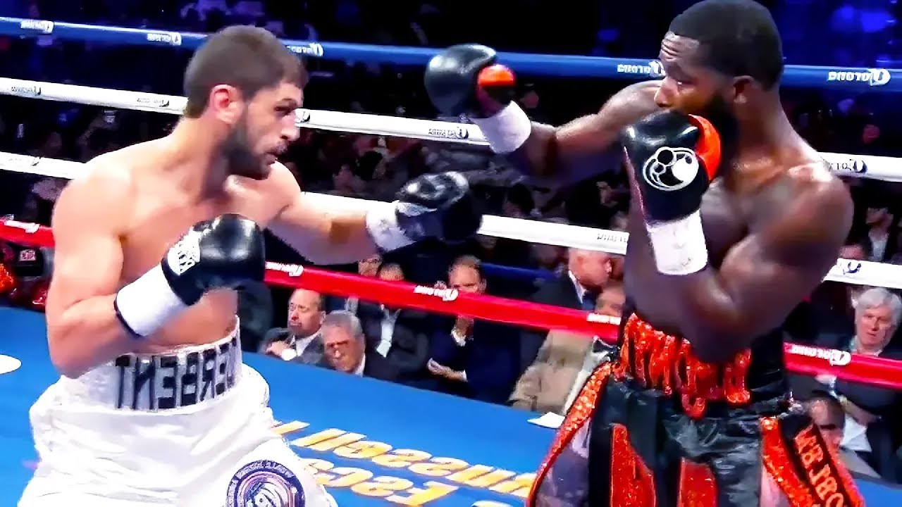 Khabib Allakhverdiev (Russia) vs Adrien Broner (USA) | KNOCKOUT, BOXING fight, HD, 60 fps