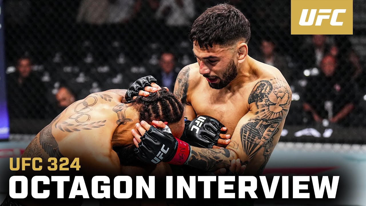 Alex Perez Octagon Interview | UFC 324