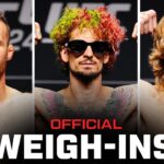 Gaethje vs Pimblett Weigh-Ins | UFC 324