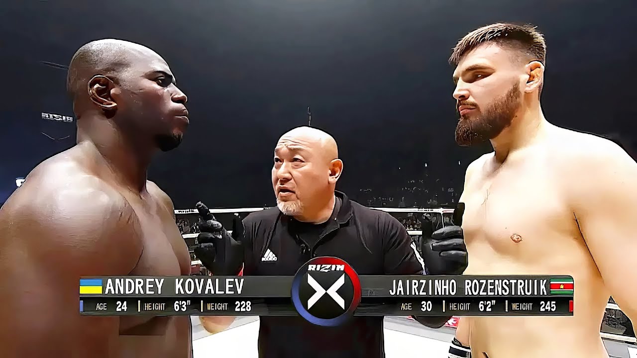 Jairzinho Rozenstruik (Suriname) vs Andrey Kovalev (Ukraine) | MMA Fight HD