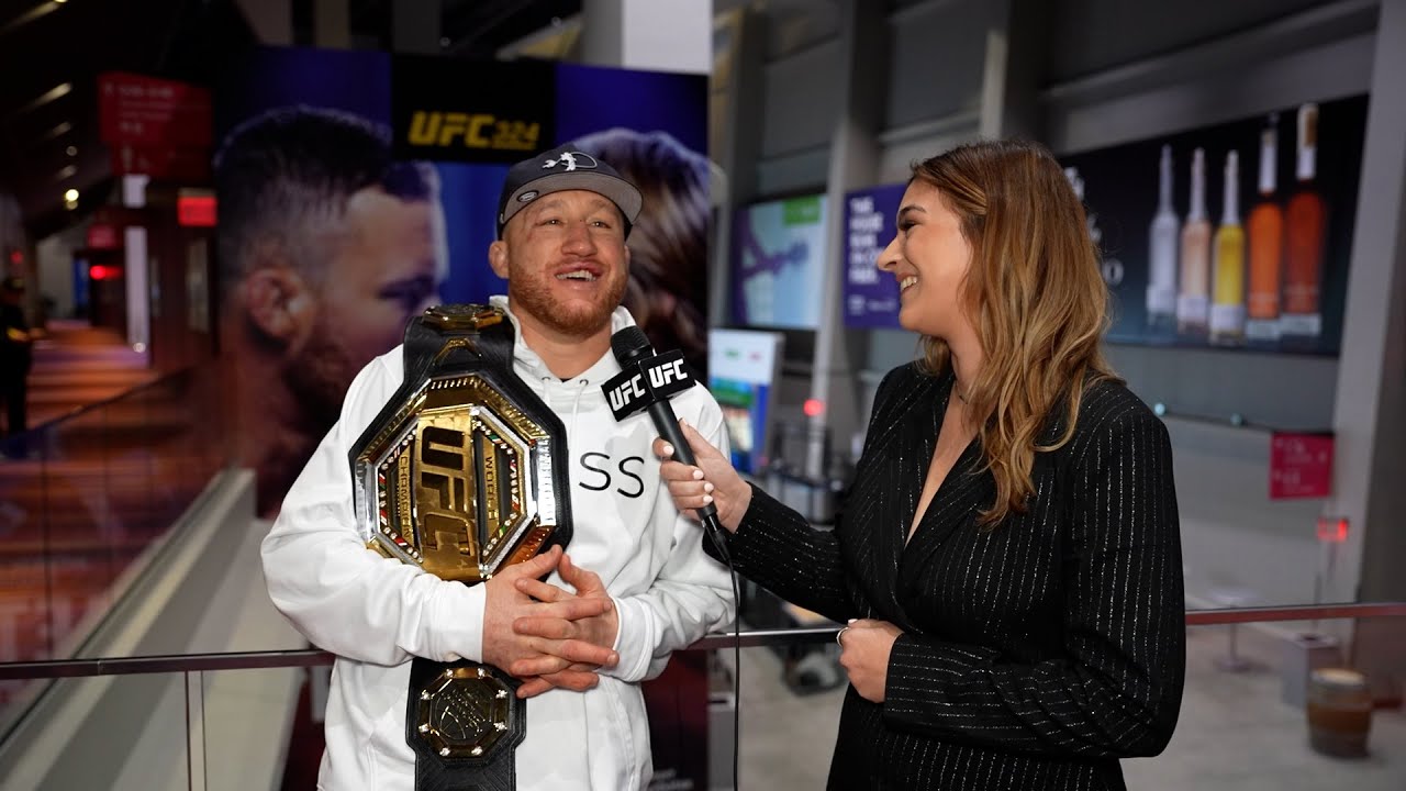 Justin Gaethje Backstage Interview | UFC 324