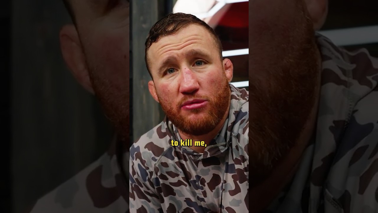 Justin Gaethje is locked and loaded #ufc324