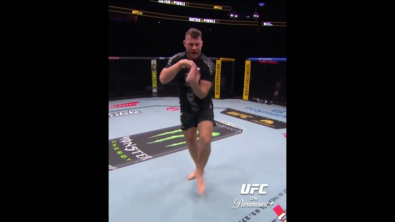 Michael Bisping does NOT have moves 🤣 #ufc324