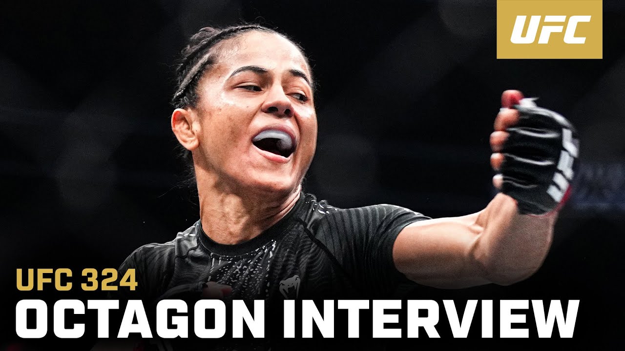 Natalia Silva Octagon Interview | UFC 324