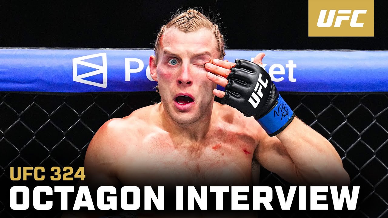 Paddy Pimblett Octagon Interview | UFC 324