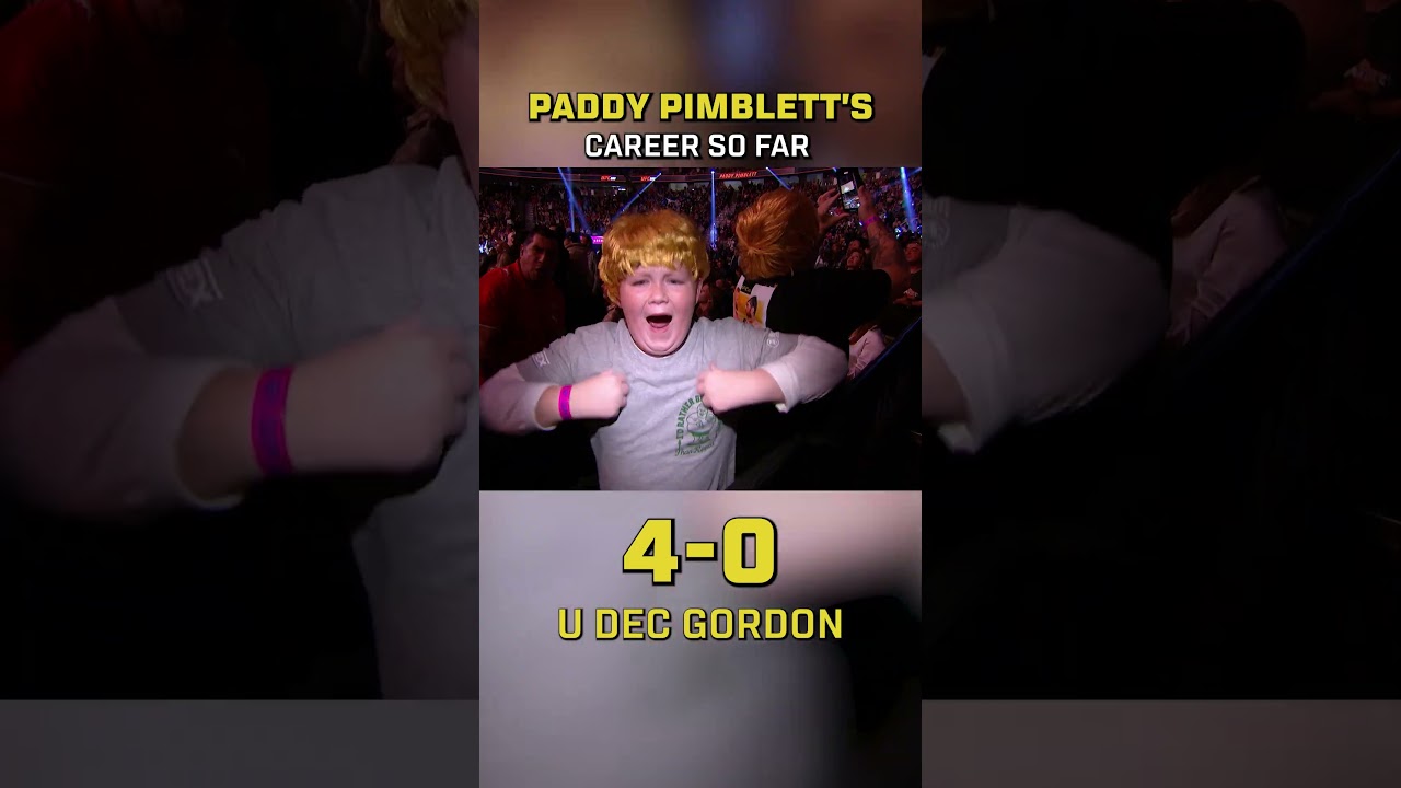 Paddy Pimblett's UFC career so far!!! 😤 #ufc324