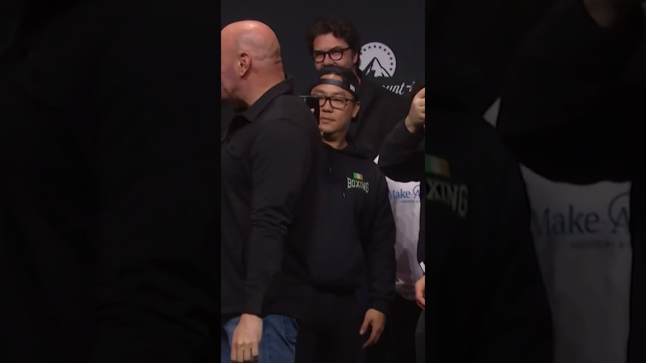 Things are getting HEATED 🔥 #ufc324