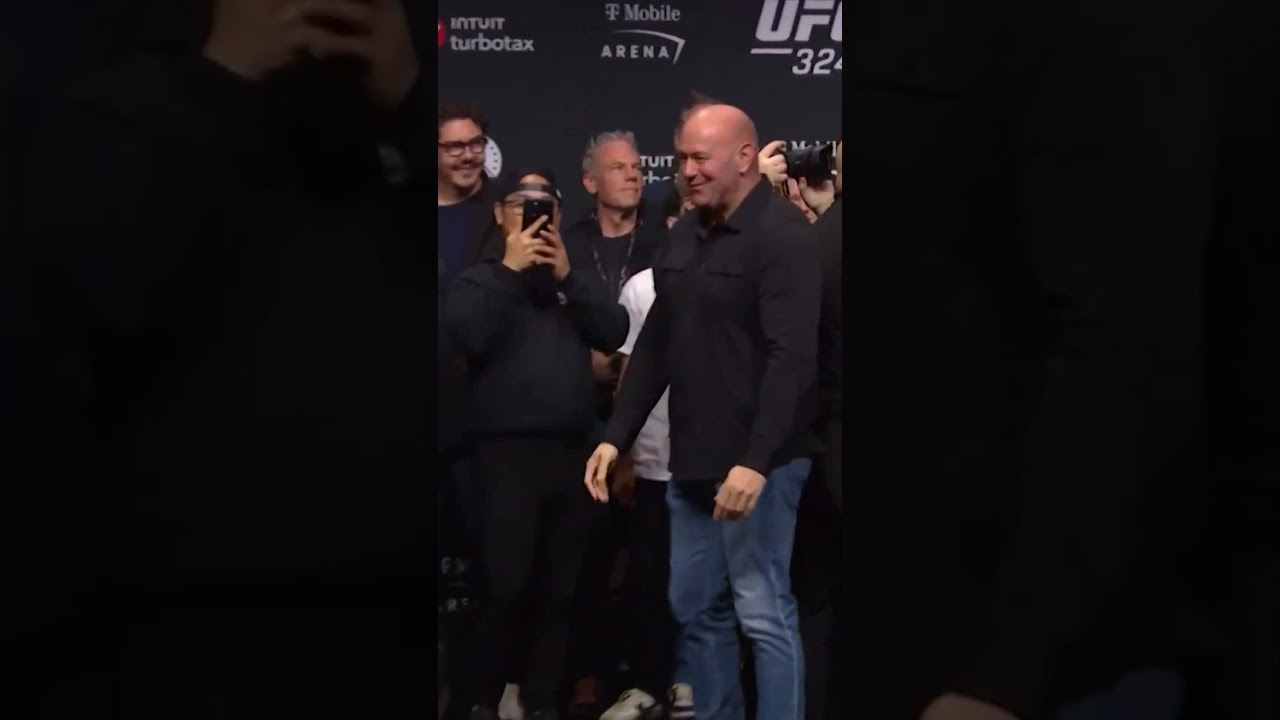 This got INTENSE 😳 #UFC324