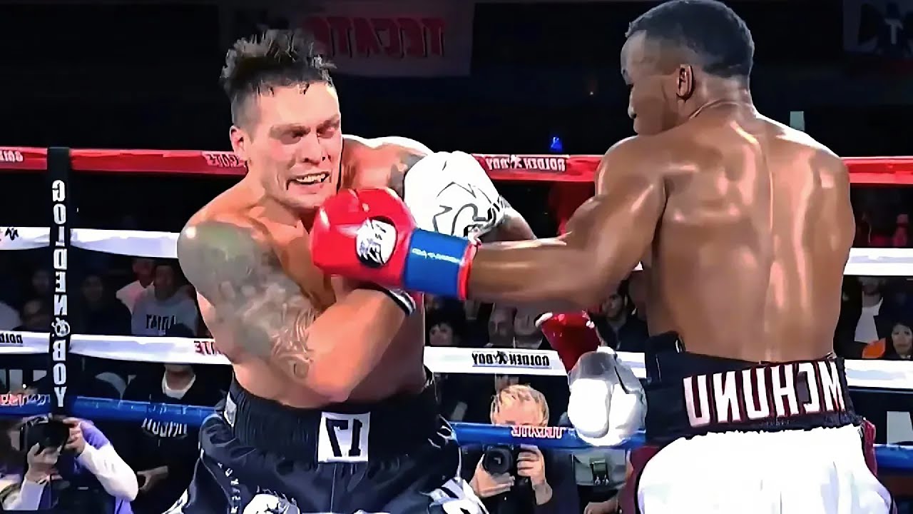 Oleksandr Usyk (Ukraine) vs Thabiso Mchunu (South Africa) | KNOCKOUT, BOXING Fight, HD, 60 fps