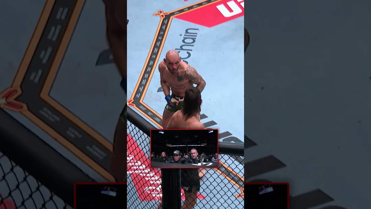 unseen angles from Volkanovski vs Lopes 1 #ufc325