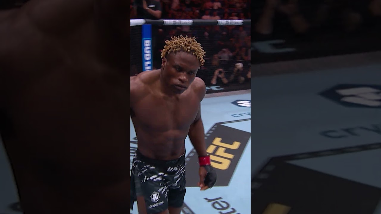 warning Ateba Gautier fights in two weeks 🔥 #ufc324