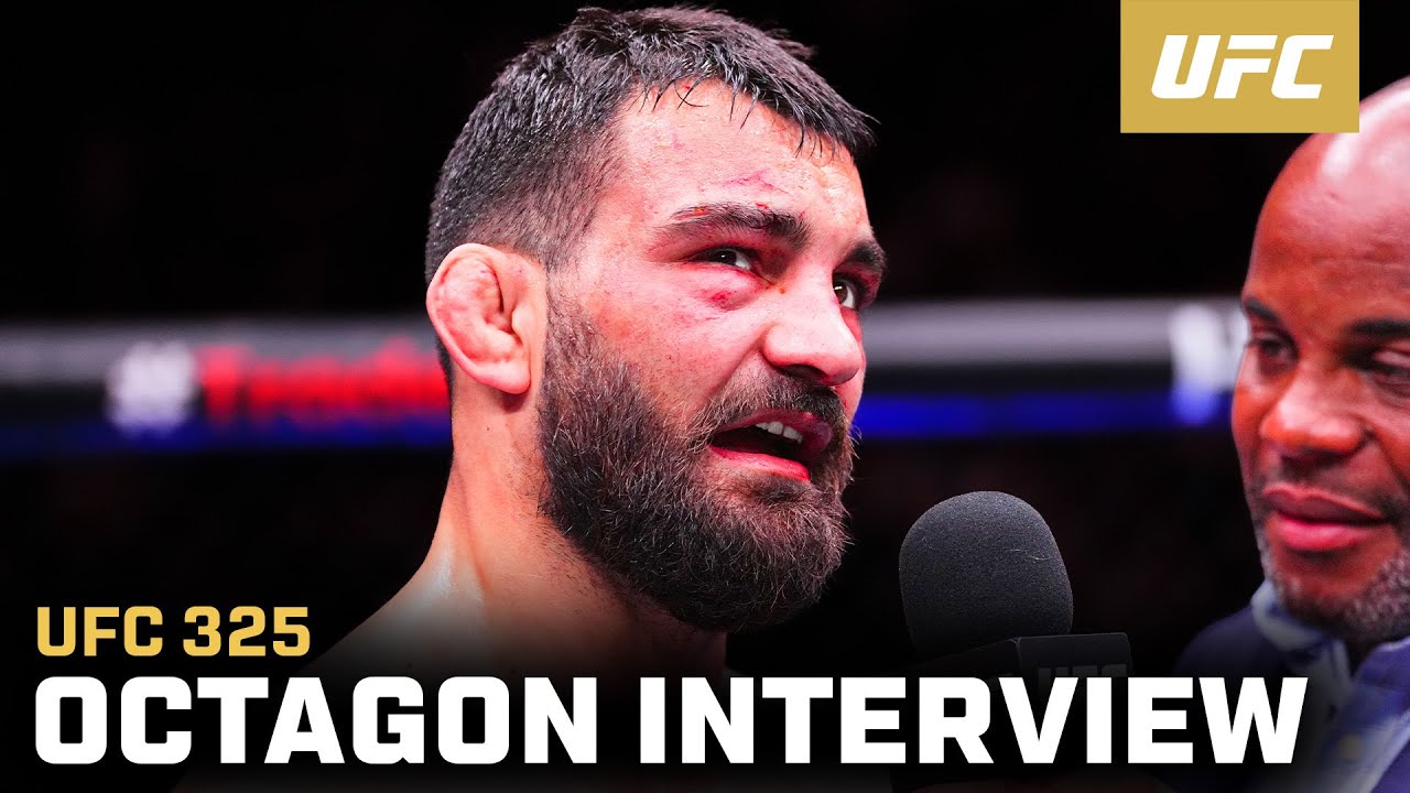 Benoît Saint Denis Octagon Interview | UFC 325