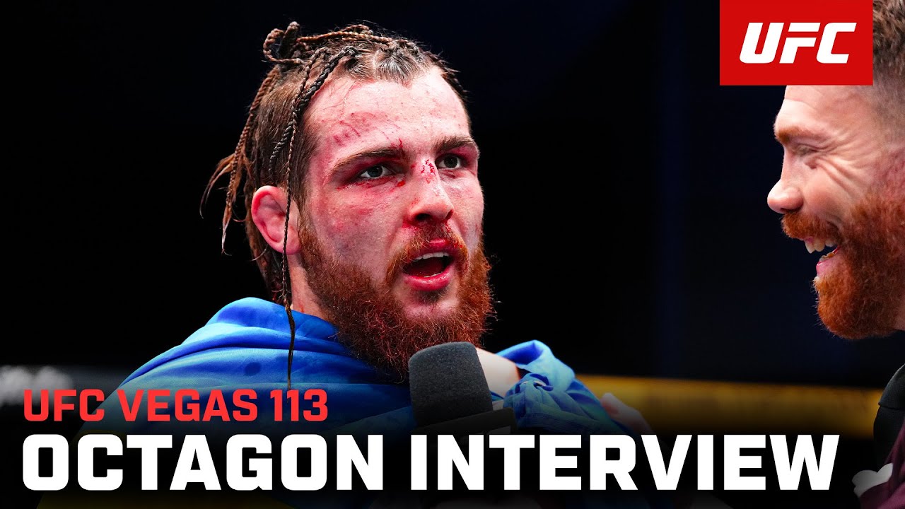Daniil Donchenko Octagon Interview | UFC Vegas 113