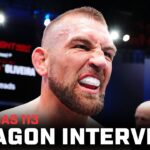 Dustin Jacoby Octagon Interview | UFC Vegas 113