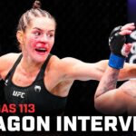 Klaudia Syguła Octagon Interview | UFC Vegas 113