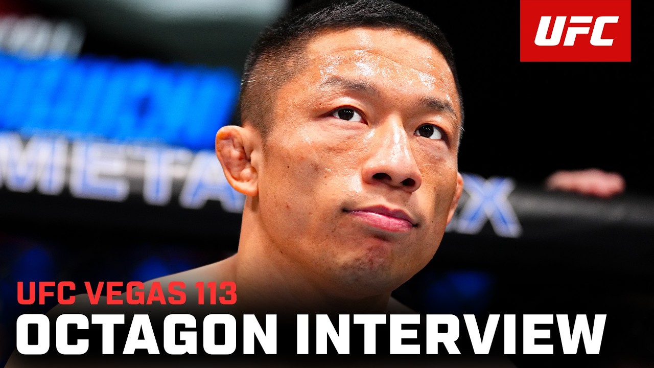 Kyoji Horiguchi Octagon Interview | UFC Vegas 113