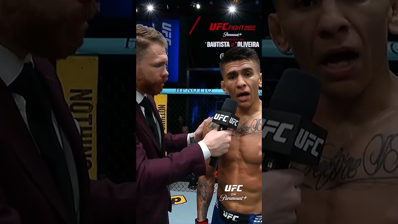 Mario Bautista is COMING for Cory Sandhagen #ufcvegas113