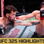 Mauricio Ruffy Knocks Out Rafael Fiziev 👊 | UFC 325
