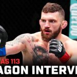 Michal Oleksiejczuk Octagon Interview | UFC Vegas 113