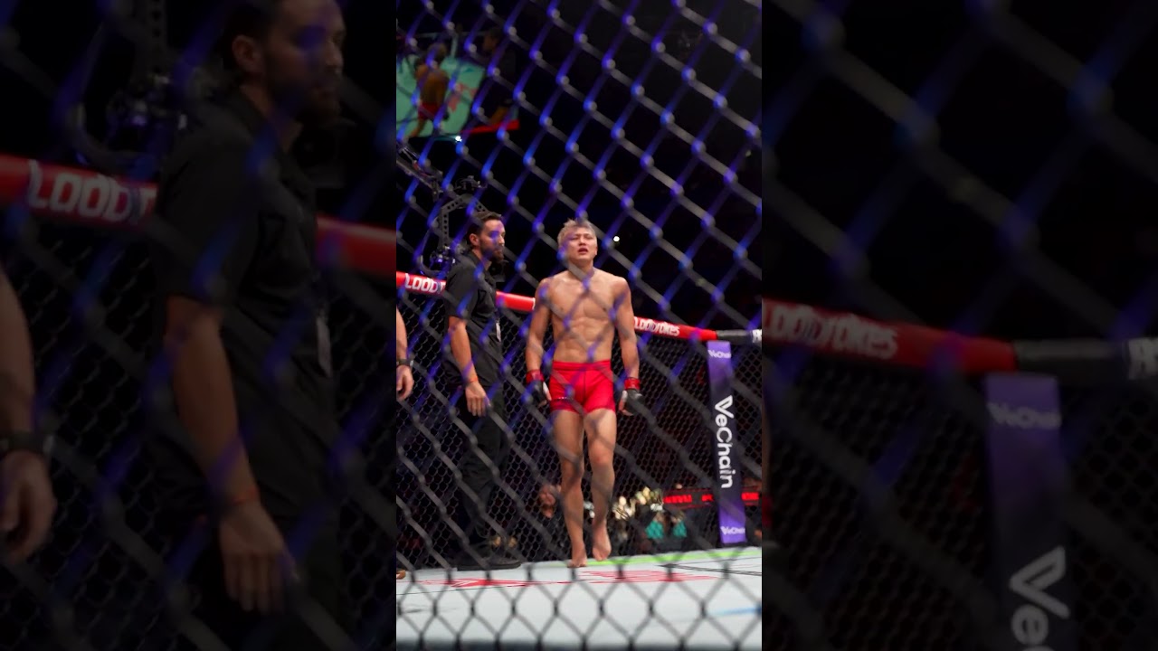 Nakamura was HYPED after this KNOCKOUT! #ufc325