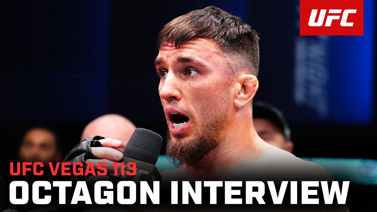 Nikolay Veretennikov Octagon Interview | UFC Vegas 113