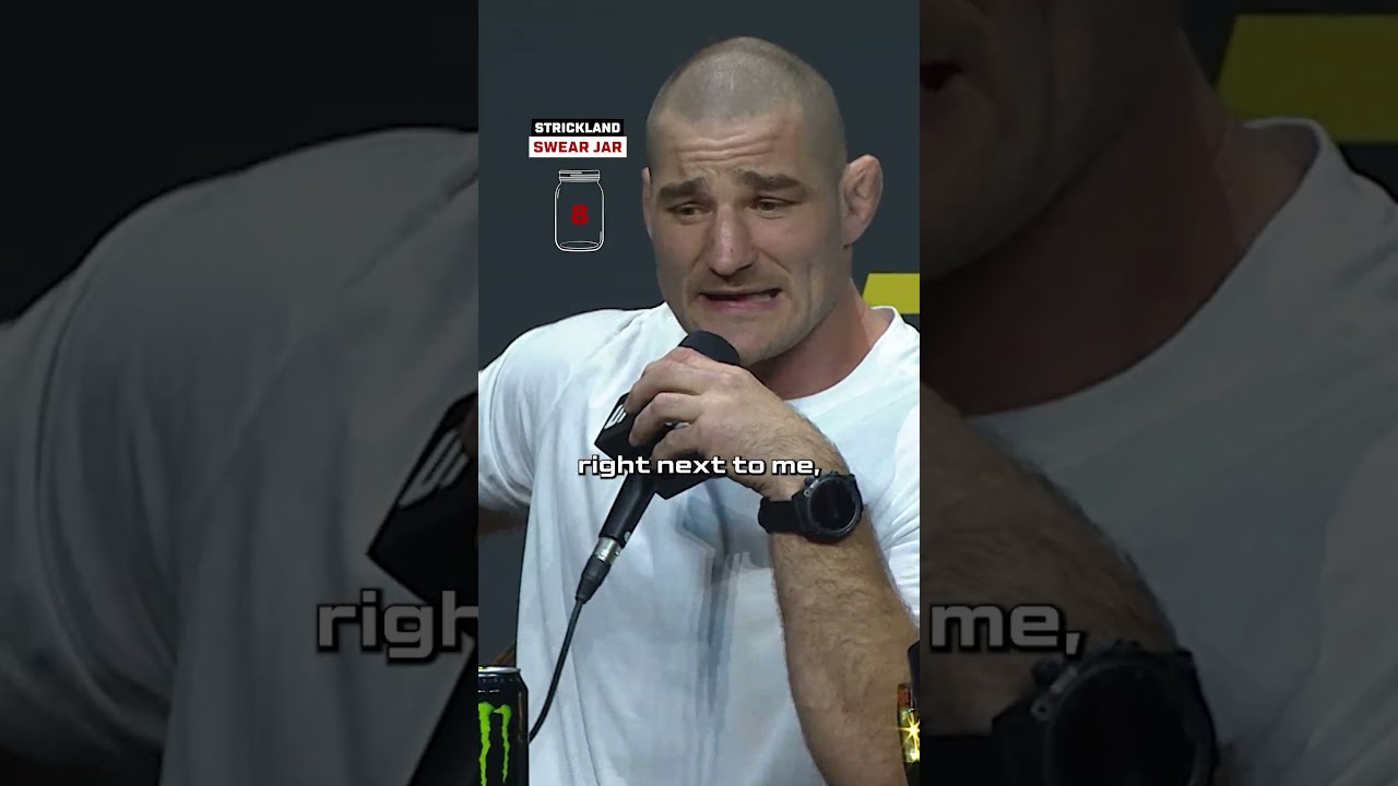 Sean Strickland has a way with words #ufchouston