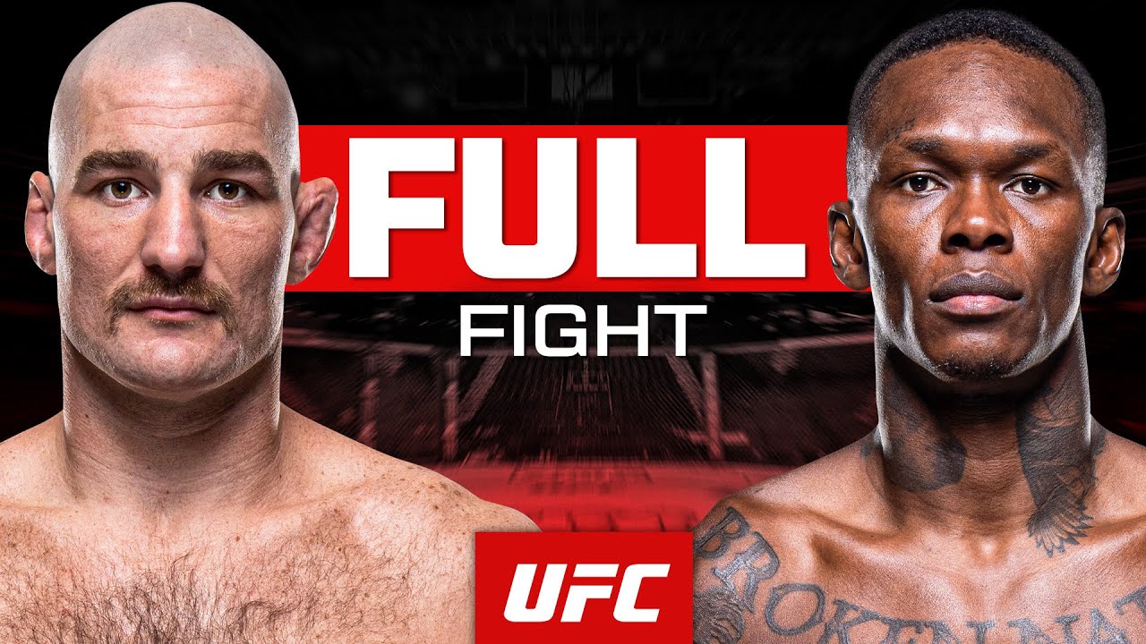 Sean Strickland vs Israel Adesanya | FULL FIGHT | UFC Houston