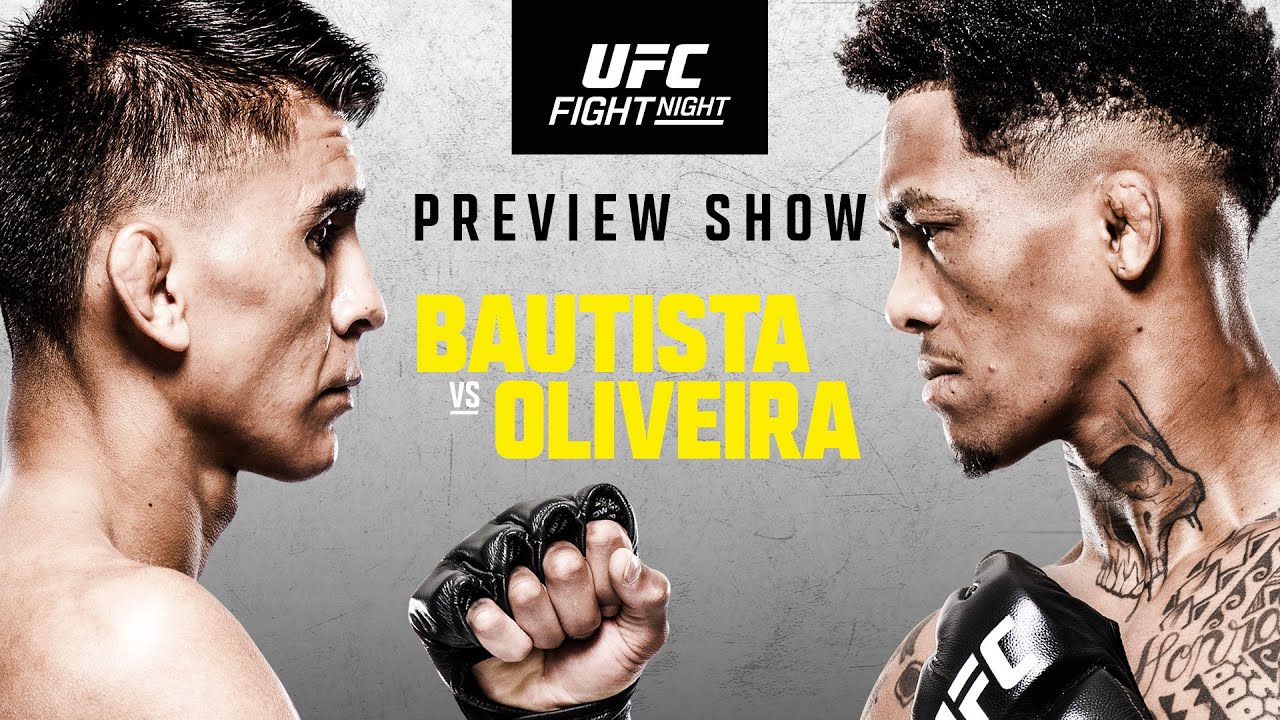 UFC Fight Night Preview Show | Bautista vs Oliveira