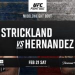 UFC Houston: Strickland vs Hernandez - February 21st | Fight Promo