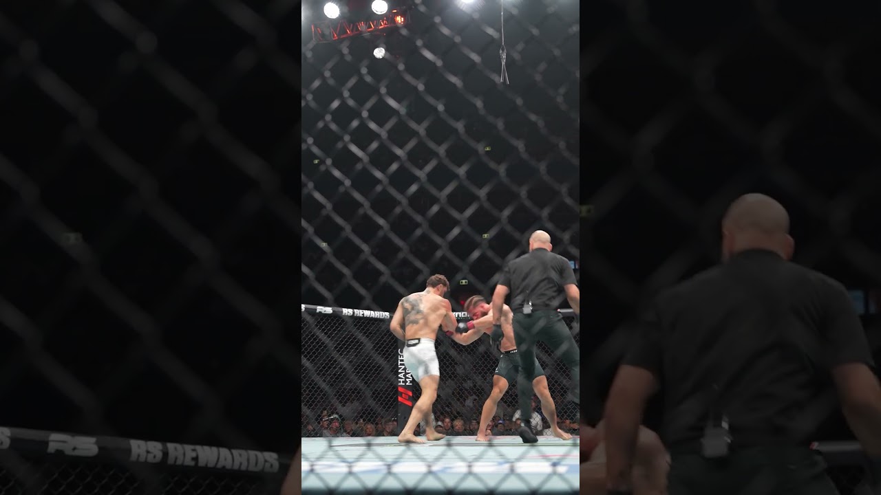 WHAT A FINISH! #ufc325