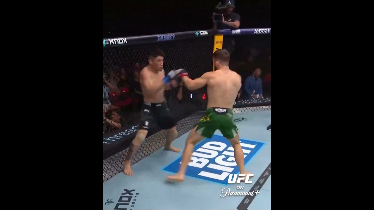 What a SHOT from Ofli! #ufc325