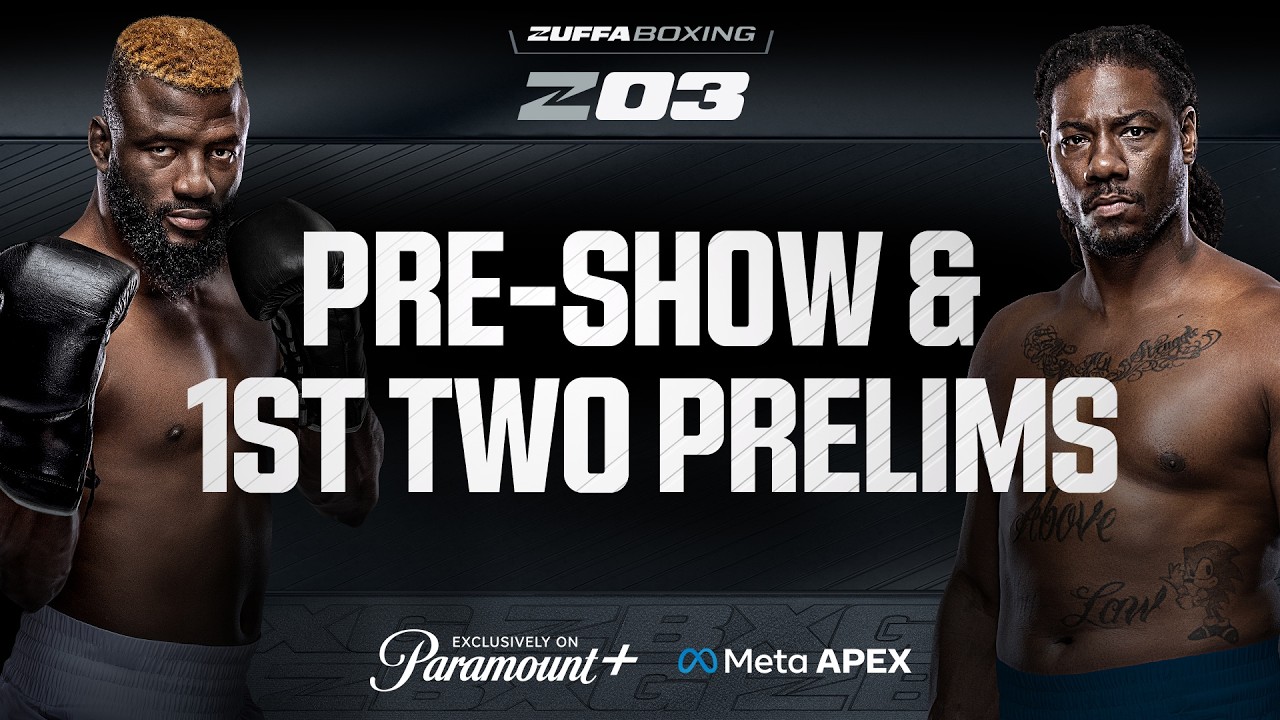 Zuffa Boxing 03: Ajagba vs Martin | Pre-Show +1st Prelim